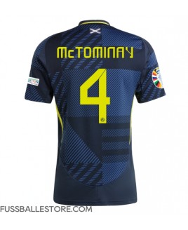 Günstige Schottland Scott McTominay #4 Heimtrikot EM 2024 Kurzarm